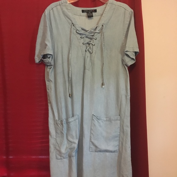 Blue jean dress - Picture 1 of 2